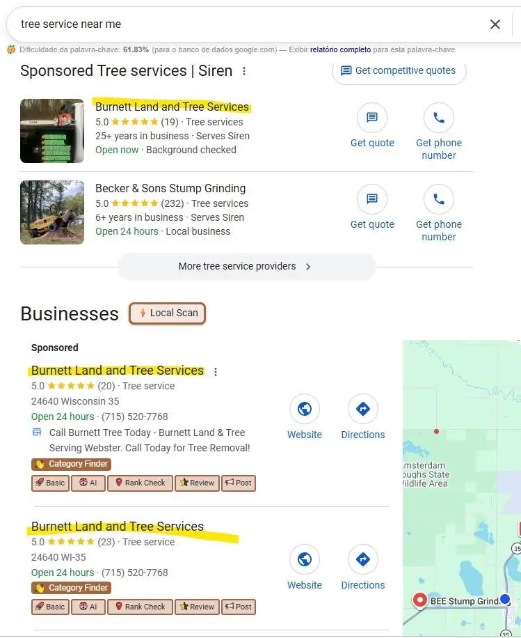 Tree Service SEO 24 tree service near me siren wi 2